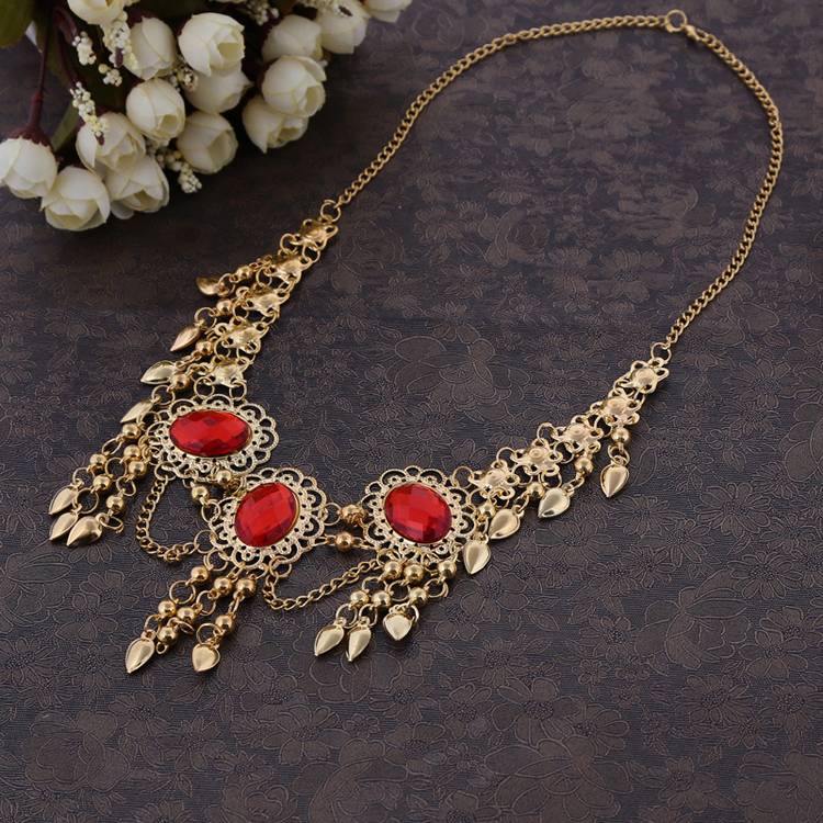Three diamond necklaces